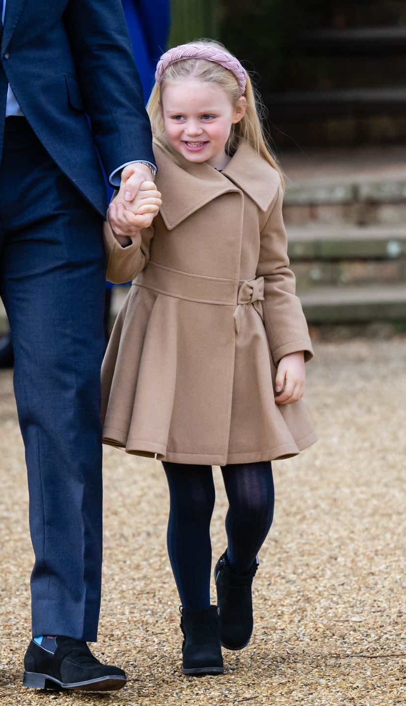 the british royal family attend the christmas morning service