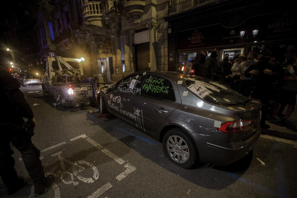 FOTOS – El independentismo se levanta en las calles de Barcelona contra las detenciones en Cataluña