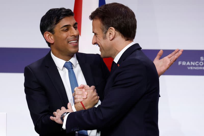 Franco-British Summit at Elysee Palace in Paris