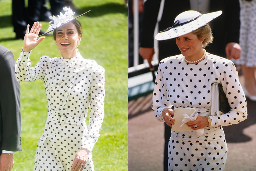 相隔 34 年！凱特王妃在同一場合以相似造型向戴安娜王妃致敬