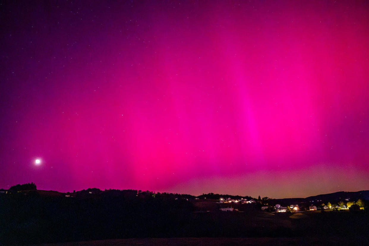 northern lights aurora borealis (Courtesy @johannes_horak )