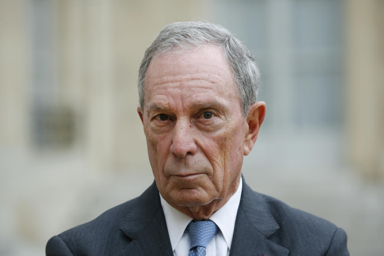 Former New York Mayor Michael Bloomberg says he will focus on gun control and his Beyond Coal initiative. (Photo: Chesnot via Getty Images)