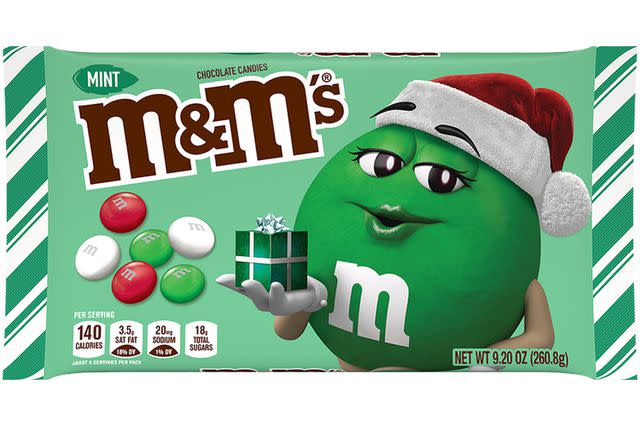 <p>M&M's</p> M&M's Holiday Mint Chocolate Christmas Candy