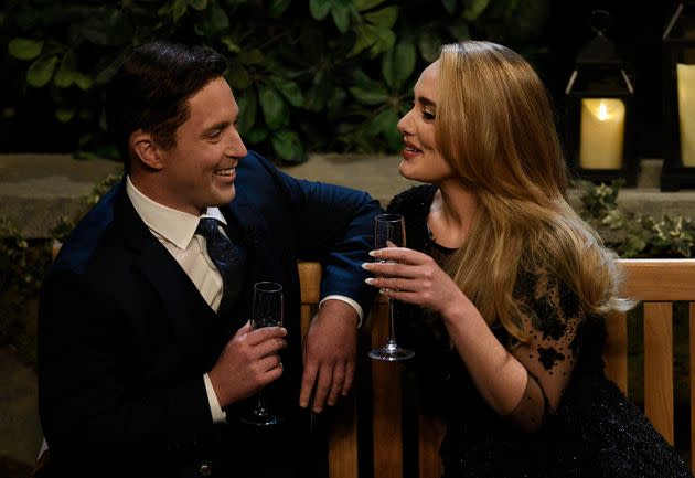 Adele and Beck Bennett during