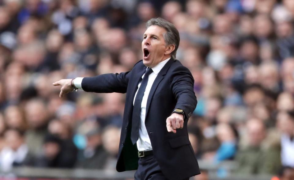 St Etienne fans have demanded the resignation of manager Claude Puel (John Walton/PA) (PA Archive)