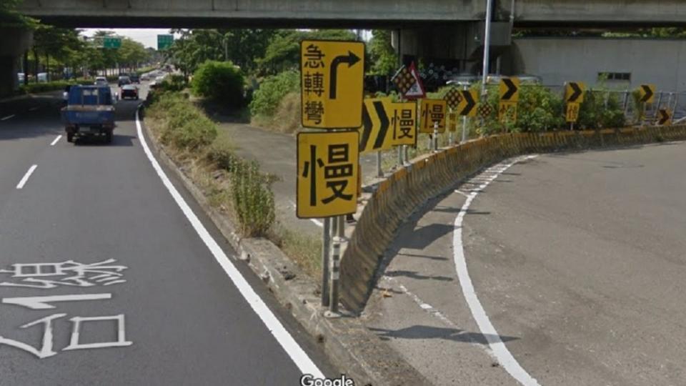 楠梓的路十分複雜。 (圖／翻攝自Google Map)