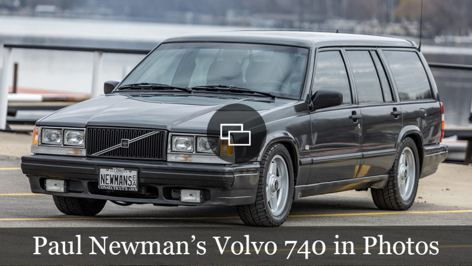Paul Newman’s 1988 Volvo 740 Turbo in Photos