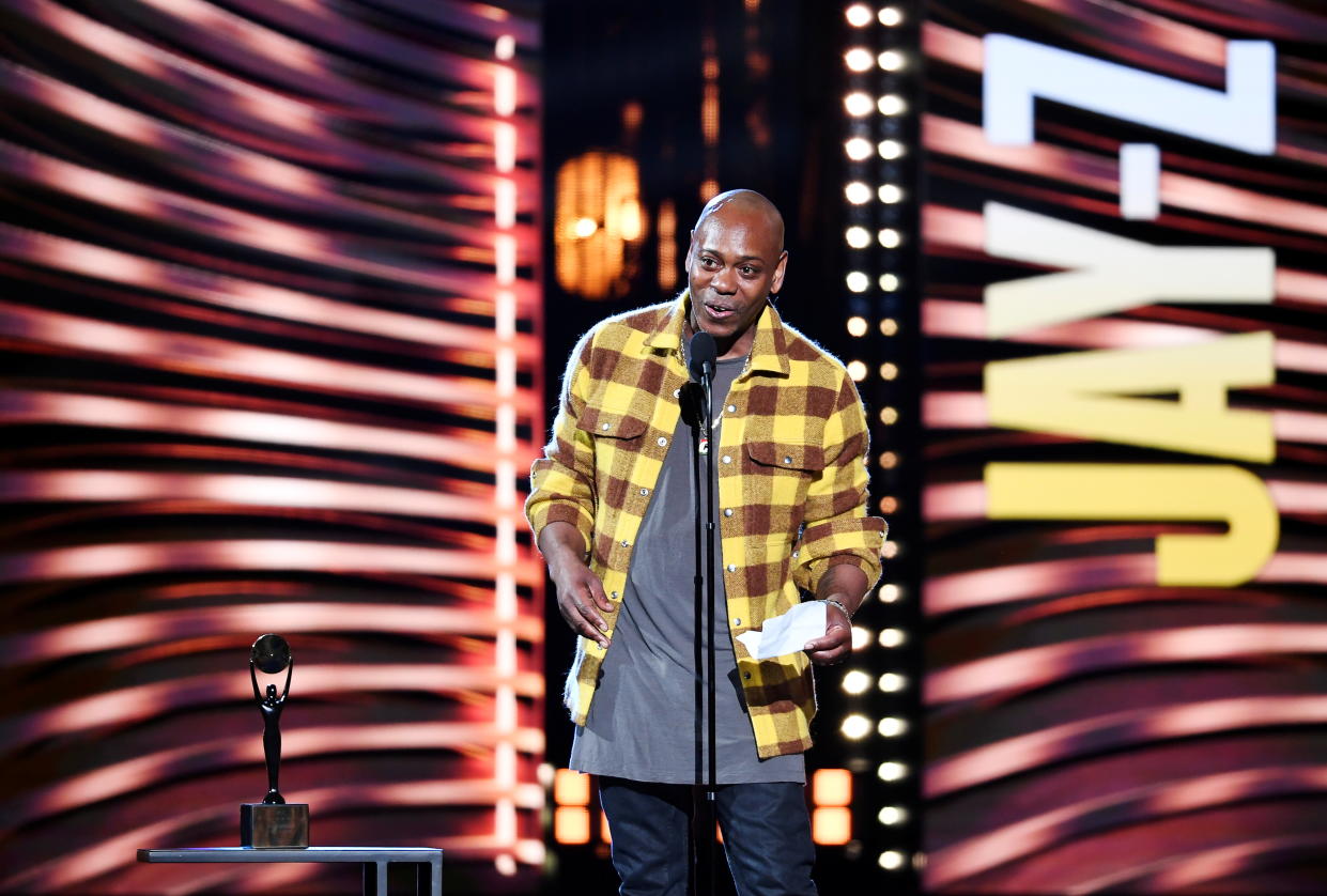 Dave Chappelle is one of the comedian's who will perform at Netflix's big festival event next year