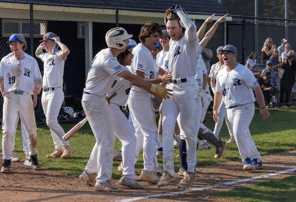 Ranney's Ryan Costello is two away from breaking the Shore Conference single-season home run record of 16.