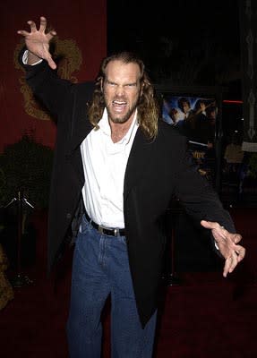 Tyler Mane at the Hollywood premiere of Warner Brothers' Harry Potter and The Chamber of Secrets