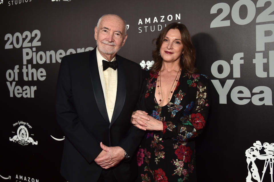 Step-siblings Michael G. Wilson and Barbara Broccoli have been the brains behind Bond for decades. (Alberto E. Rodriguez/Getty Images,)