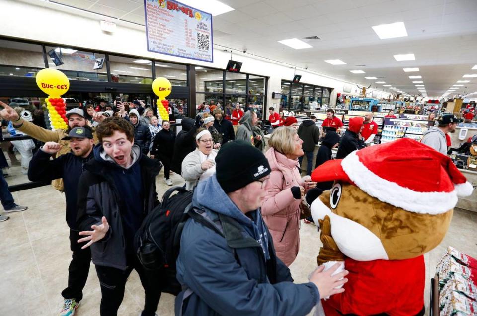 Just before 6 a.m. on Dec. 11, fans scurried inside as Missouri’s first Buc-ee’s opened for business in Springfield. Nathan Papes/Springfield News-Leader