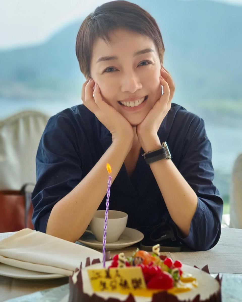 本月20日是江美儀的50歲生日。