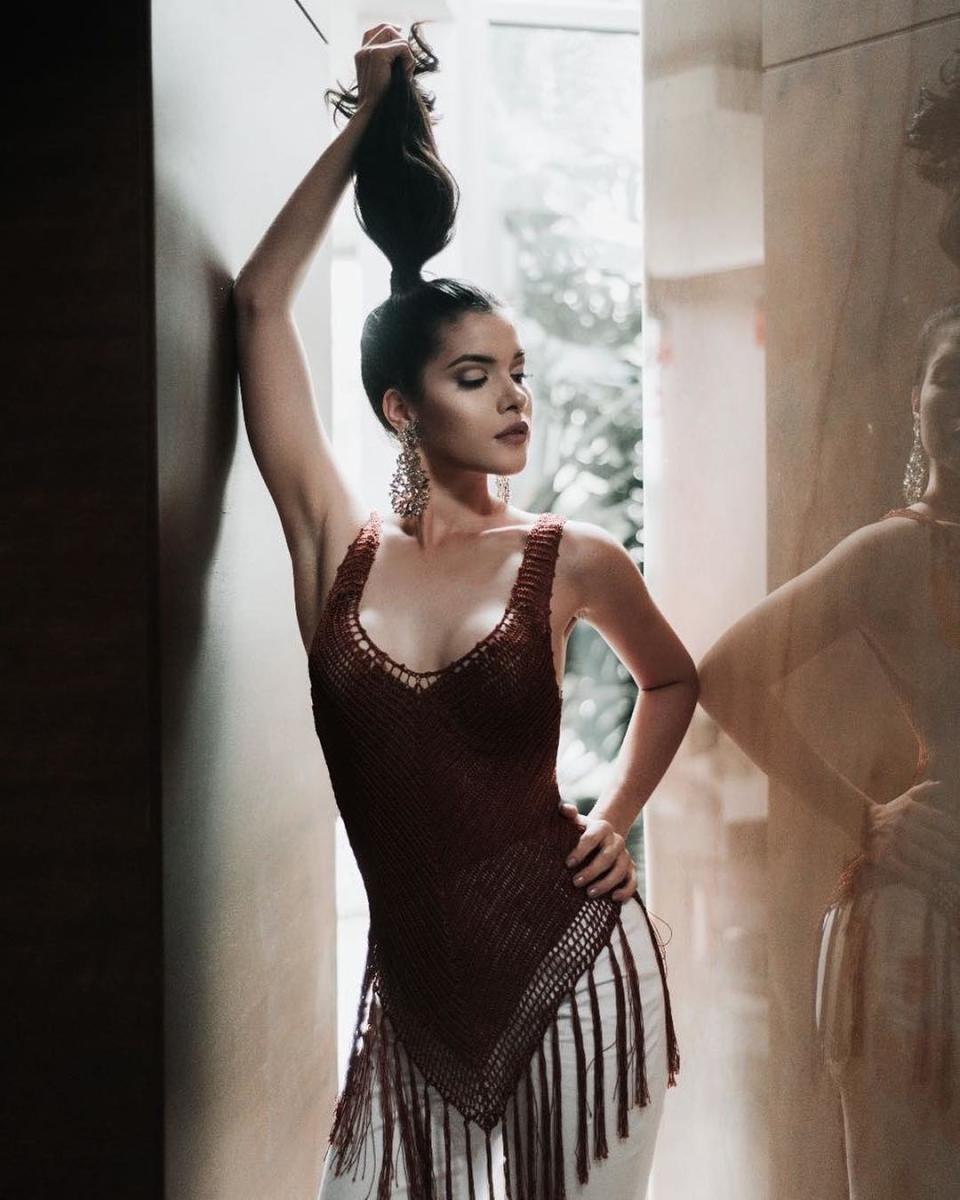 <p>Daniela Cepeda, Miss Ecuador, está siendo duramente criticada por haber aumentado considerablemente de peso en Miss Universo, cuando hace apenas unas semanas esta era su figura/Daniela Cepeda/Instagram </p>