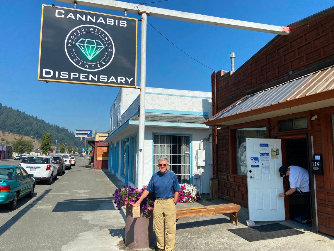 To the great surprise of Fresno Bee columnist Marek Warszawski, his dad made a couple purchases at a cannabis dispensary in Humboldt County, California, on the final day of their September 2023 road trip. MAREK WARSZAWSKI/marekw@fresnobee.com