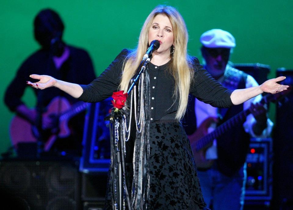 Fleetwood Mac's Stevie Nicks performs at the Don Haskins Center on Aug. 5, 2003. The "Say You Will" tour was the band's first since 1997.