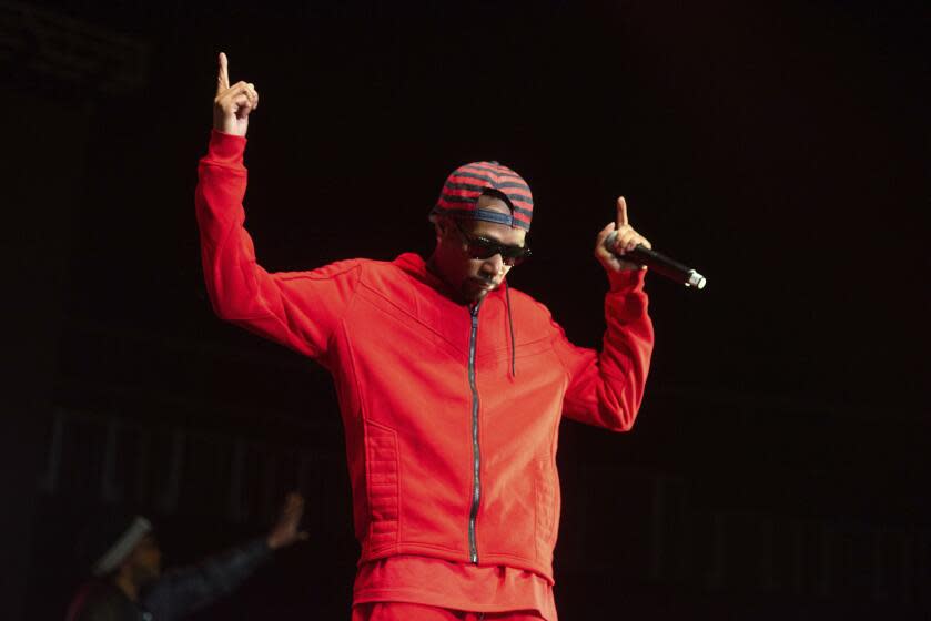 Krayzie Bone of Bones Thugs-n-Harmony performs onstage at State Farm Arena on Saturday, Jan. 5, 2019, in Atlanta. (Photo by Paul R. Giunta/Invision/AP)