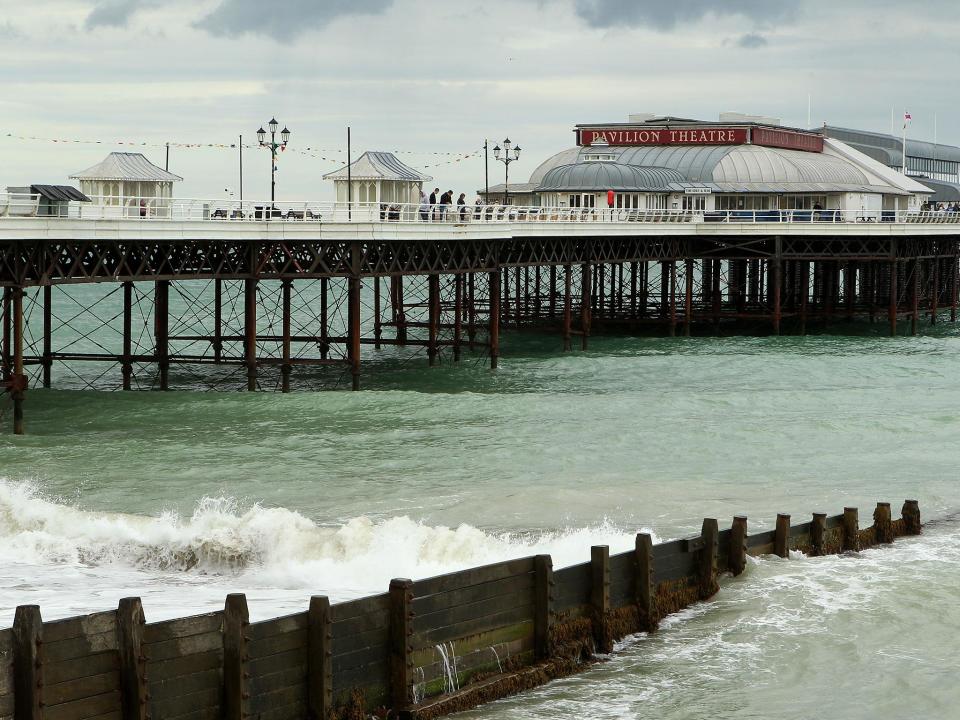 Cromer Pier's Theatre Bar was one of several venues to close on the advice of the police: Stephen Pond/PA