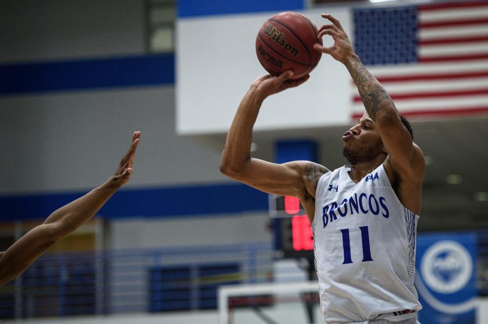Fayetteville State senior Jalen Seegars was named CIAA tournament MVP after averaging almost 15 points in the Broncos' three tournament wins in Baltimore.