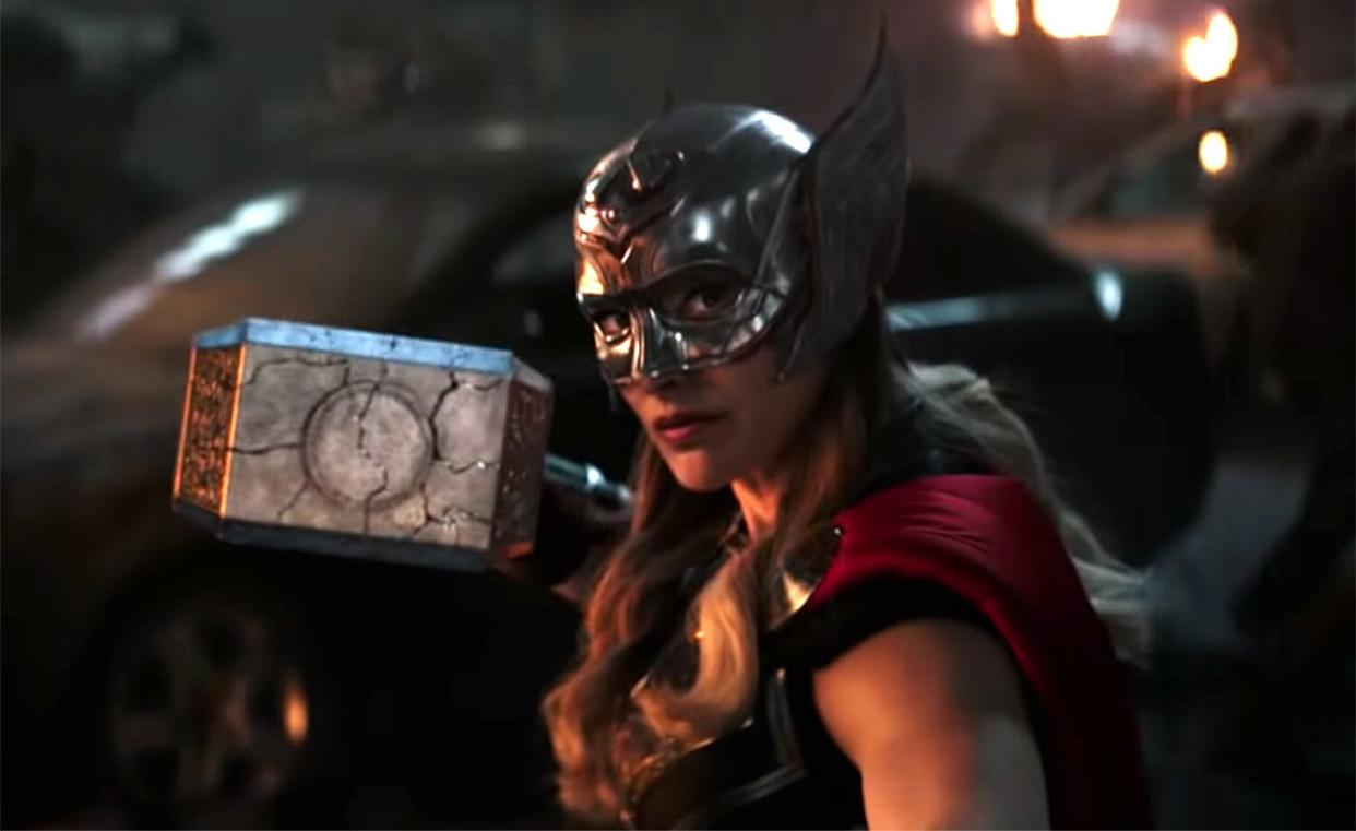 Natalie Portman in Thor Love and Thunder