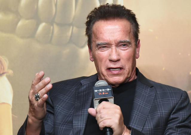 Has Arnold Schwarzenegger been lying about his - Yahoo Movies UK