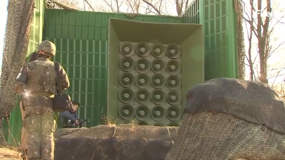 South Korea has reportedly been broadcasting updates on the condition of a defecting North Korean soldier through loudspeakers so its northern rival can hear. (Photo: Reuters)