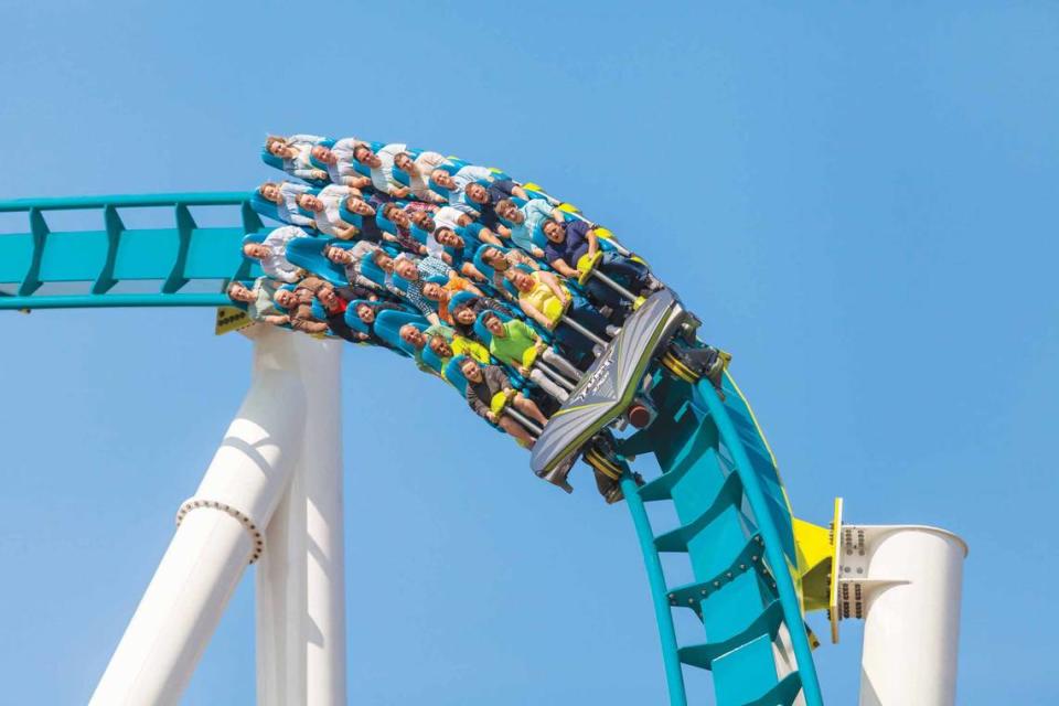 Carowinds Fury 325 has reopened to the public. It had been shut down for repairs since June 30.