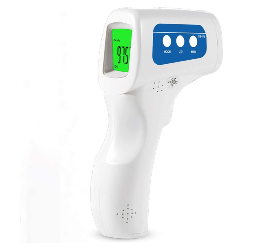 Easy@Home No Touch Forehead Thermometer. Image via Amazon.