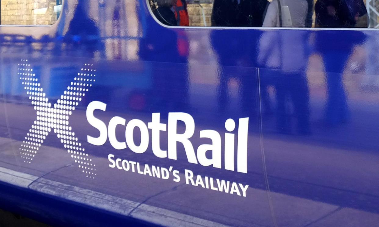 <span>Peak fares will be reintroduced across all ScotRail services from 27 September.</span><span>Photograph: Jane Barlow/PA</span>