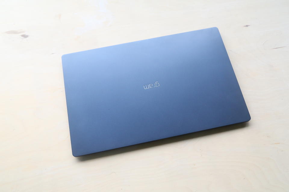 An LG gram SuperSlim 15.6