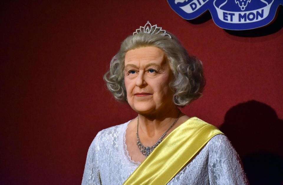 Queen Elizabeth II waxwork