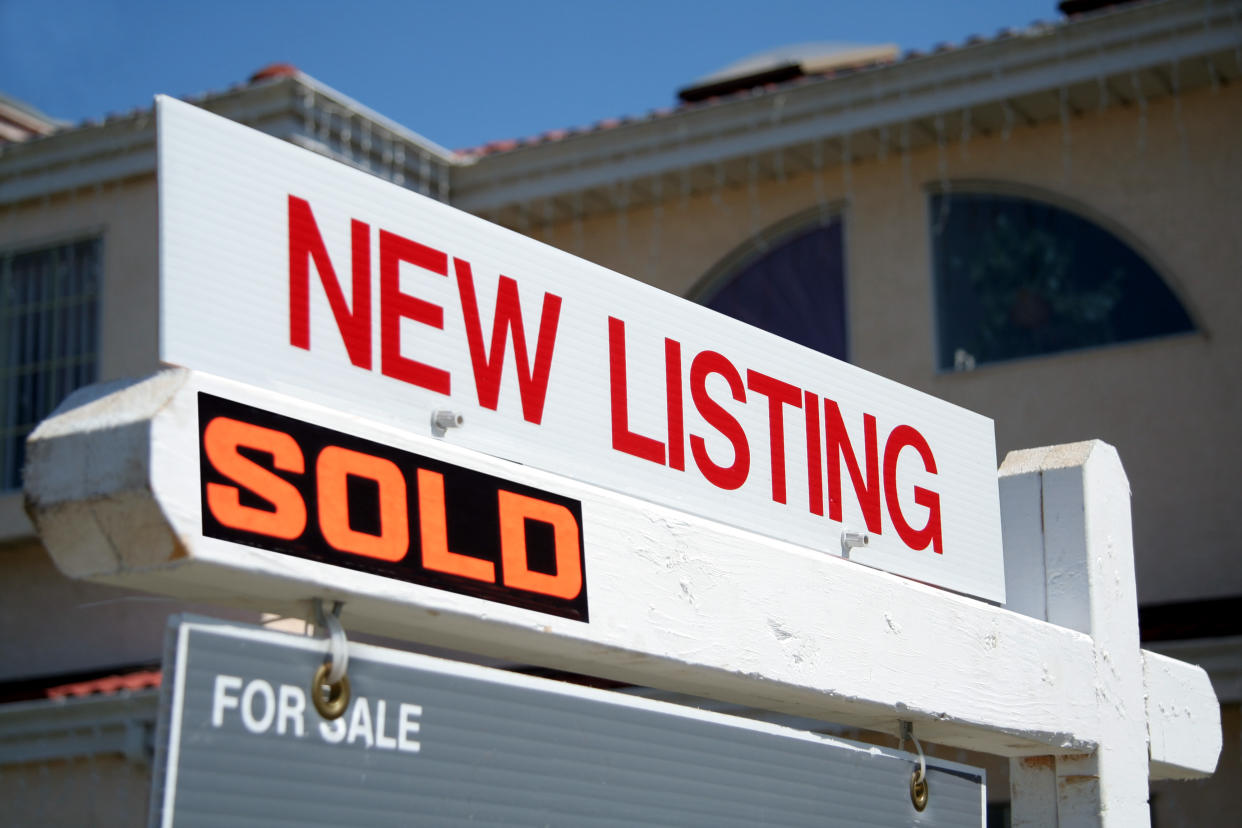 Fewer homes were sold in the GTA and Vancouver compared to the previous month (Getty)