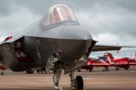 <p>An F-35 plane (MoD) </p>