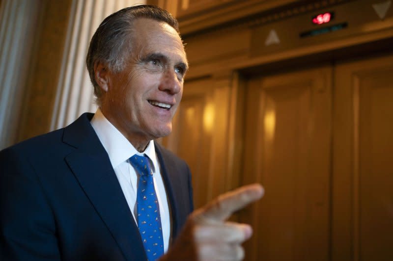 Sen. Mitt Romney, R-Utah, announced in September he would not run for another term. On Tuesday, two new candidates entered the race for Romney's U.S. Senate seat including U.S. Rep. John Curtis, R-Utah, and Brent Hatch, son of the late Sen. Orrin Hatch who previously held Romney's seat. File photo by Bonnie Cash/UPI