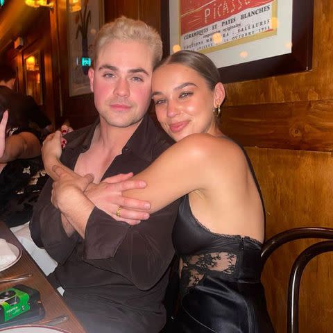 <p>Liv Pollock Instagram</p> Dacre Montgomery and Liv Pollock