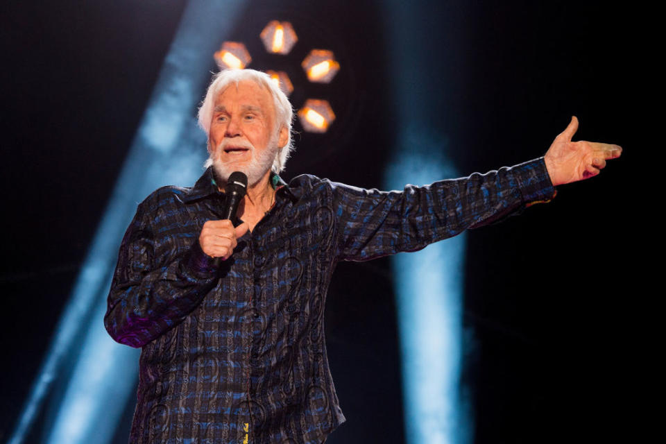 Kenny Rogers pictured at the CMA Music Festival in 2017.