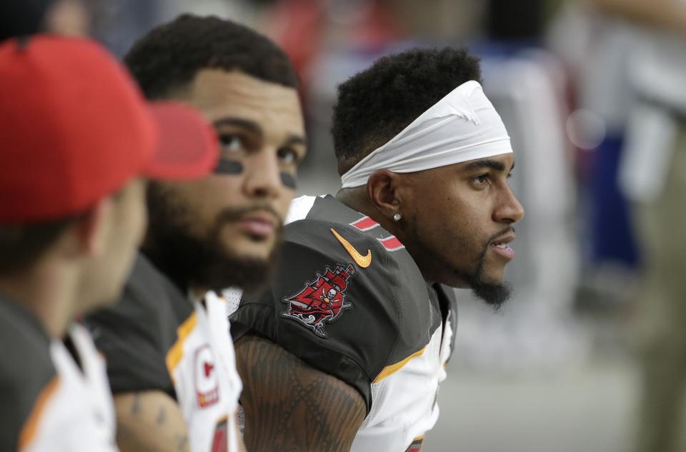 DeSean Jackson was an afterthought in the Bucs’ passing game last season. (AP Photo/Rick Scuteri)