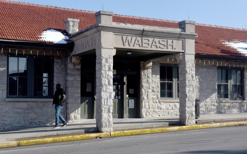 The Wabash Bus Station at 126 N. Tenth St.