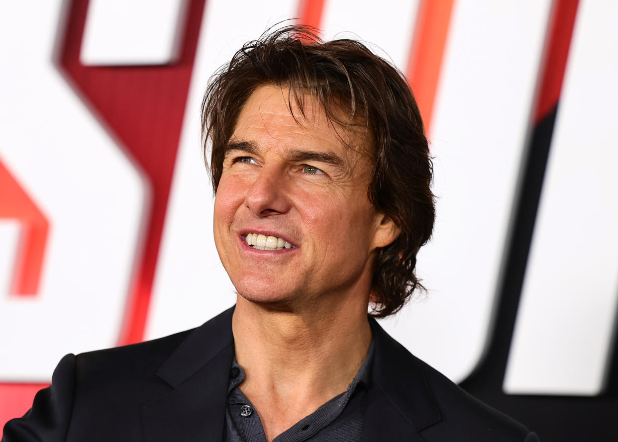 NUEVA YORK, NUEVA YORK - 10 DE JULIO: Tom Cruise asiste al estreno en Nueva York de 