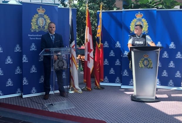 Police in St. John's on Wednesday announced 10 arrests in Project Bonshaw, a seven-month cocaine investigation. (Royal Canadian Mounted Police - image credit)