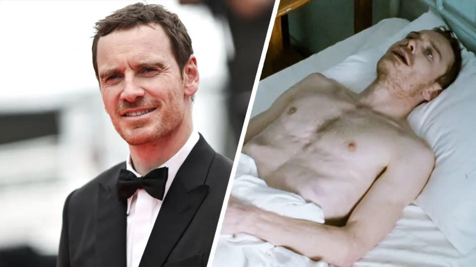 Michael Fassbender hat für Steve McQueens „Hunger“ eine Menge Gewicht verloren. (Getty Images/Alamy)