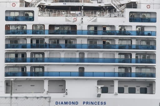 A US plane will carry Americans from the Diamond Princess cruise ship off Japan to Travis Air Force Base in California