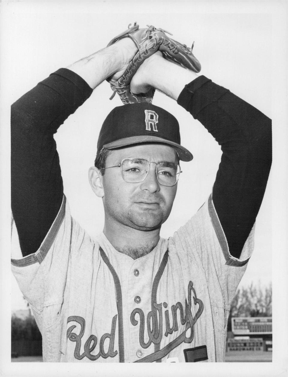 Steve Dalkowski with the Rochester Red Wings.