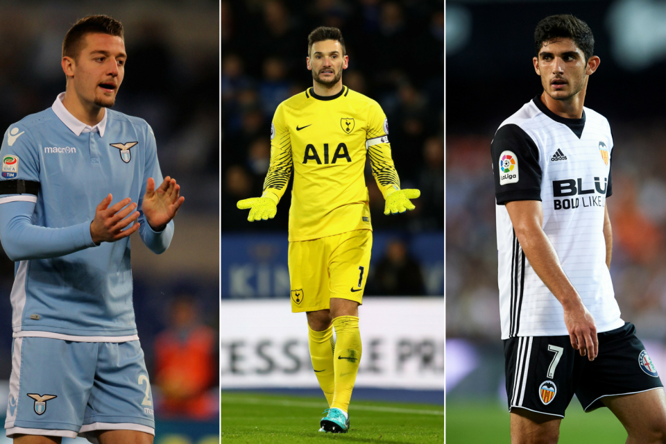 Transfer targets: Lloris, Milinkovic-Savic and Guedes