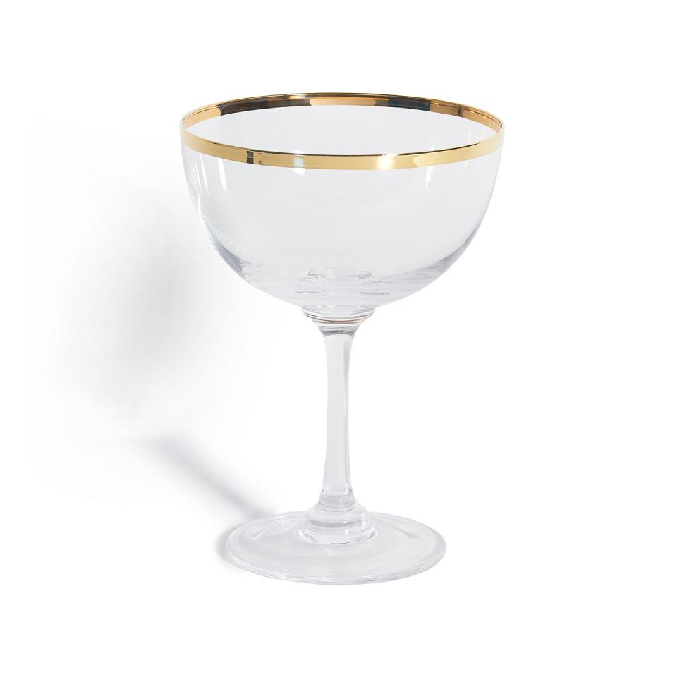 128) Retro Champagne coupes