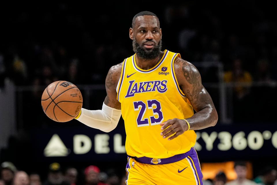 In addition to his four NBA titles, LeBron James has won two Olympic gold medals (2008 and 2012).