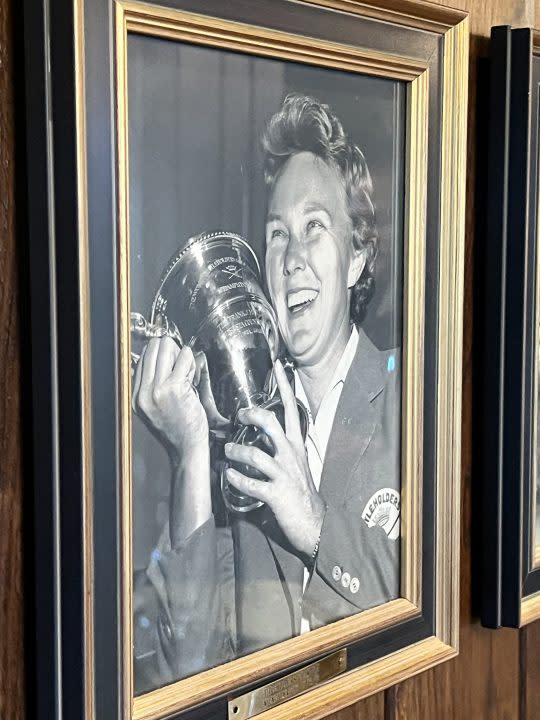 <em>Mickey Wright, a co-founder of the LPGA, won 2 consecutive Women’s Titleholders championships in 1961 and 1962.</em>