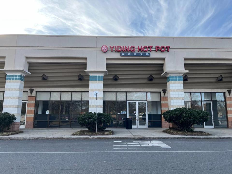 Yiding Hot Pot is opening at The Centrum shopping center in Pineville.