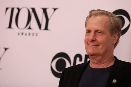 Actor Jeff Daniels, Leading Actor in a Play nominee, arrives for the 2019 Tony Awards 'Meet The Nominees' Press Reception in New York