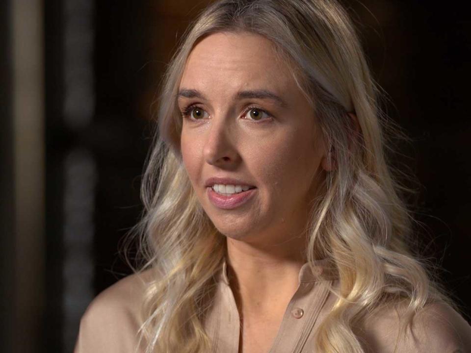 Lauren Pettit strongly believes that her brother is innocent. She says Brandon loved their parents and there's no reason he would have wanted them dead. / Credit: CBS News